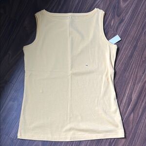 NWT Yellow  Sleeveless Top SP